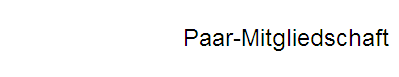 Paar-Mitgliedschaft